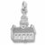 Pt Loma,Ca Lighthouse charm in 14K White Gold hide-image