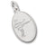 Martial Arts charm in Sterling Silver hide-image