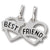 Best Friends charm in Sterling Silver hide-image
