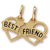 Best Friends Charm in 10k Yellow Gold hide-image