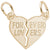 Forever Lovers Charm in Yellow Gold Plated