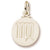 Virgo charm in Yellow Gold Plated hide-image