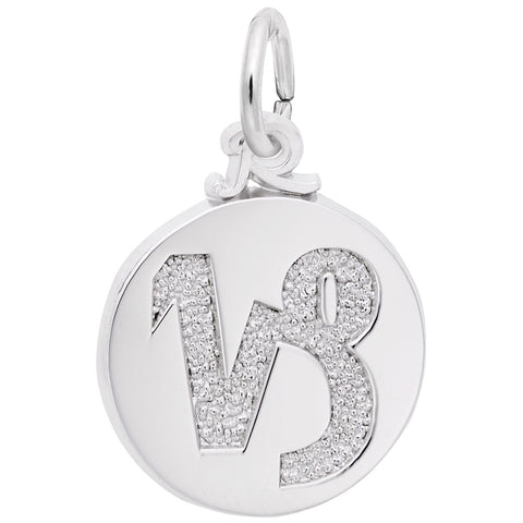 Capricorn Charm In Sterling Silver