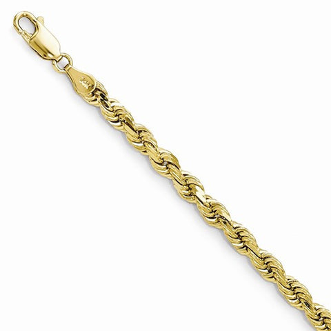 14K Yellow Gold Valu-Plus Diamond-Cut Bracelet