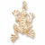 Frog Charm in 10k Yellow Gold hide-image