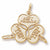 Best Friends charm in Yellow Gold Plated hide-image