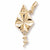 Kite Charm in 10k Yellow Gold hide-image