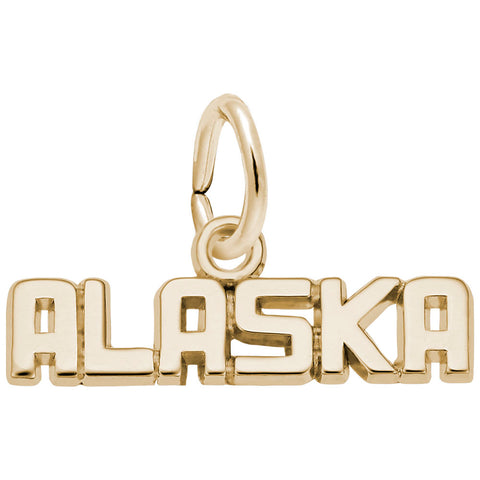 Alaska Charm in Yellow Gold Plated