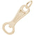 Opener Charm in Yellow Gold Plated