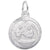 Baptism Charm In Sterling Silver