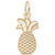 Pineapple Charm in Yellow Gold Plated