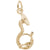 Tuba Charm in Yellow Gold Plated