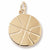 Basketball Charm in 10k Yellow Gold hide-image
