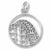 Roller Coaster charm in Sterling Silver hide-image