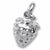 Strawberry charm in Sterling Silver hide-image