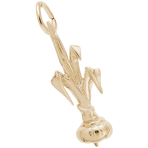 Onion Charm In Yellow Gold