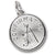 Girl Confirm charm in 14K White Gold hide-image