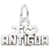 Antigua Charm In 14K White Gold