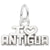 Antigua Charm In Sterling Silver