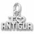 Antigua charm in 14K White Gold hide-image