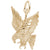 Eagle Charm In Yellow Gold