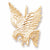 Eagle Charm in 10k Yellow Gold hide-image