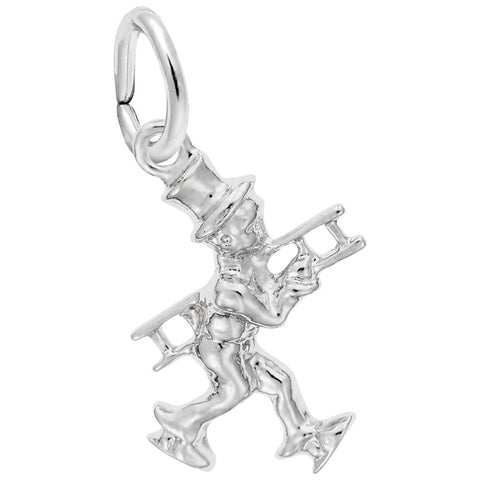 Chimney Sweep Charm In Sterling Silver