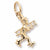 Chimney Sweep charm in Yellow Gold Plated hide-image
