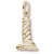 Lighthouse Charm in 10k Yellow Gold