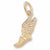 Winged Shoe charm in Yellow Gold Plated hide-image