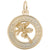 Grand Cayman Charm In Yellow Gold