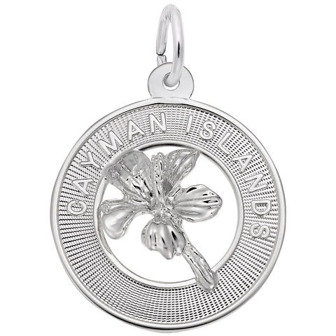 Grand Cayman Charm In Sterling Silver