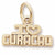 Curcao charm in Yellow Gold Plated hide-image