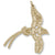 Bermuda Longtail Large charm in Yellow Gold Plated hide-image