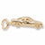Car Charm in 10k Yellow Gold hide-image