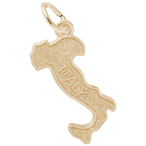Italy Charm in Yellow Gold Plated