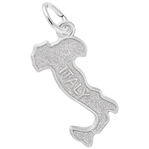 Italy Charm In Sterling Silver