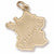France charm in Yellow Gold Plated hide-image