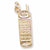 Cellphone charm in Yellow Gold Plated hide-image