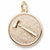 Gavel Charm in 10k Yellow Gold hide-image