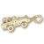 Firetruck Charm in 10k Yellow Gold hide-image