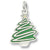 Christmas Tree charm in Sterling Silver hide-image
