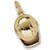 Construction Hat charm in Yellow Gold Plated hide-image