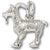 Billy Goat charm in Sterling Silver hide-image