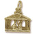 Nativity charm in Yellow Gold Plated hide-image