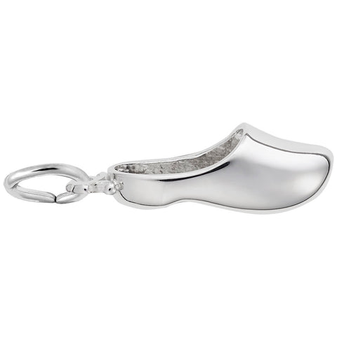Dutch Shoe Charm In Sterling Silver