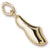 Dutch Shoe charm in Yellow Gold Plated hide-image