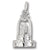 Wedding Cake charm in Sterling Silver hide-image