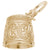 Thimble Charm in Yellow Gold Plated