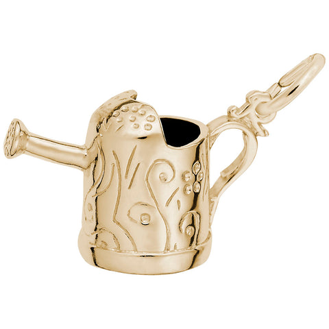 Watering Can Charm in Yellow Gold Plated